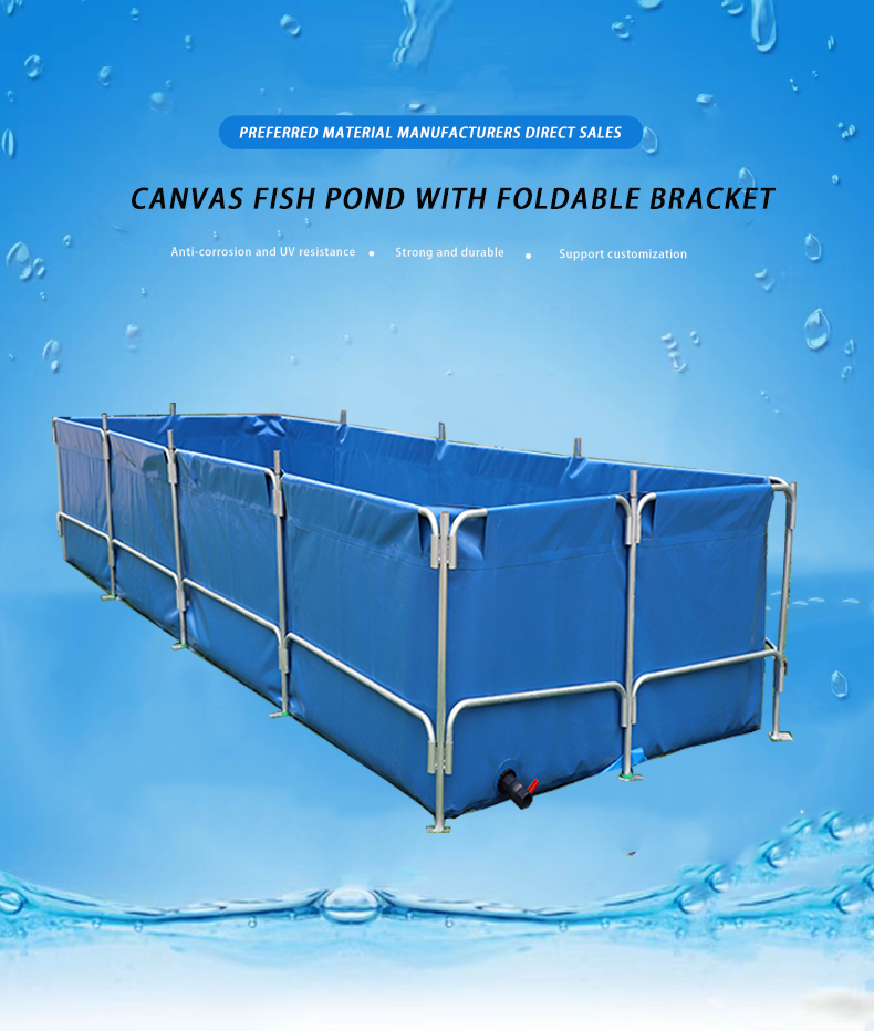 Best Selling Custom Size Rectangular Tarpaulin Fish Pond Rarp Liner Fish Tank Shrimp Pond