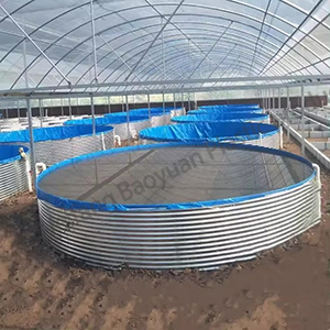 Fish farming equipment Tarpaulin Fish Farming Tank Economic Fish Farming Pond PVC Tank