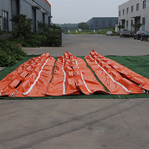 Eco Friendly PVC Oil Spill Boom Sea Spill Containm